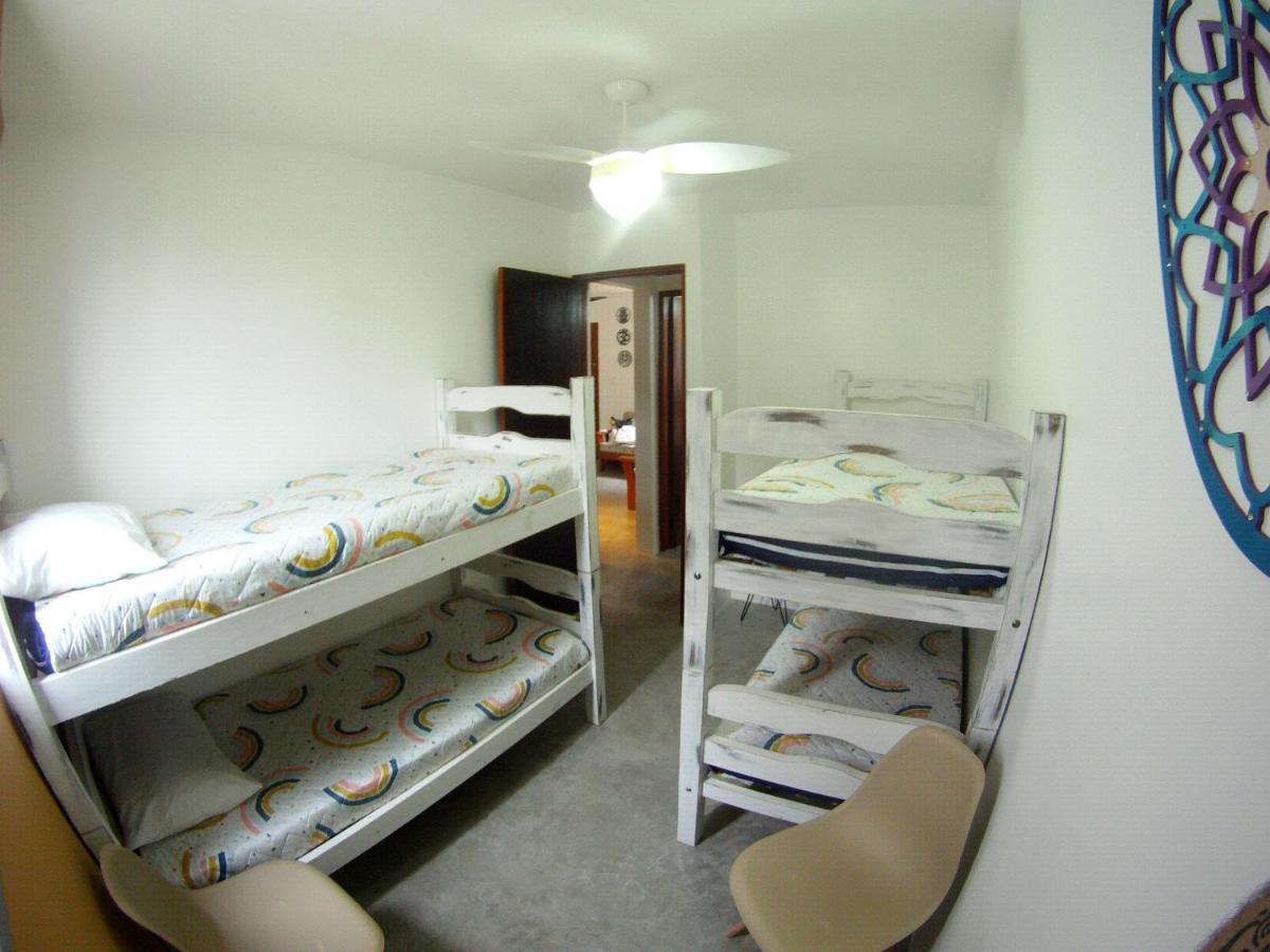 Apartamento Dona Frida Prainha Com Wifi Pe Na Areia Caraguatatuba Buitenkant foto